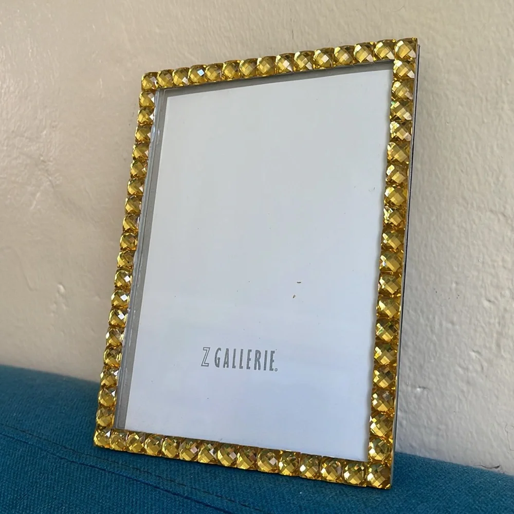 Z Gallerie yellow gemstone picture frame